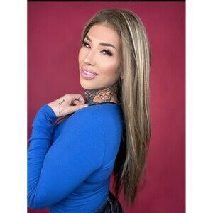 Rebel Gypsy “Come back”Wig Ultra HD lace front Human hair blend full lace New